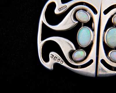 Lot 139 - Murrle Bennett, an Arts and Crafts silver and...