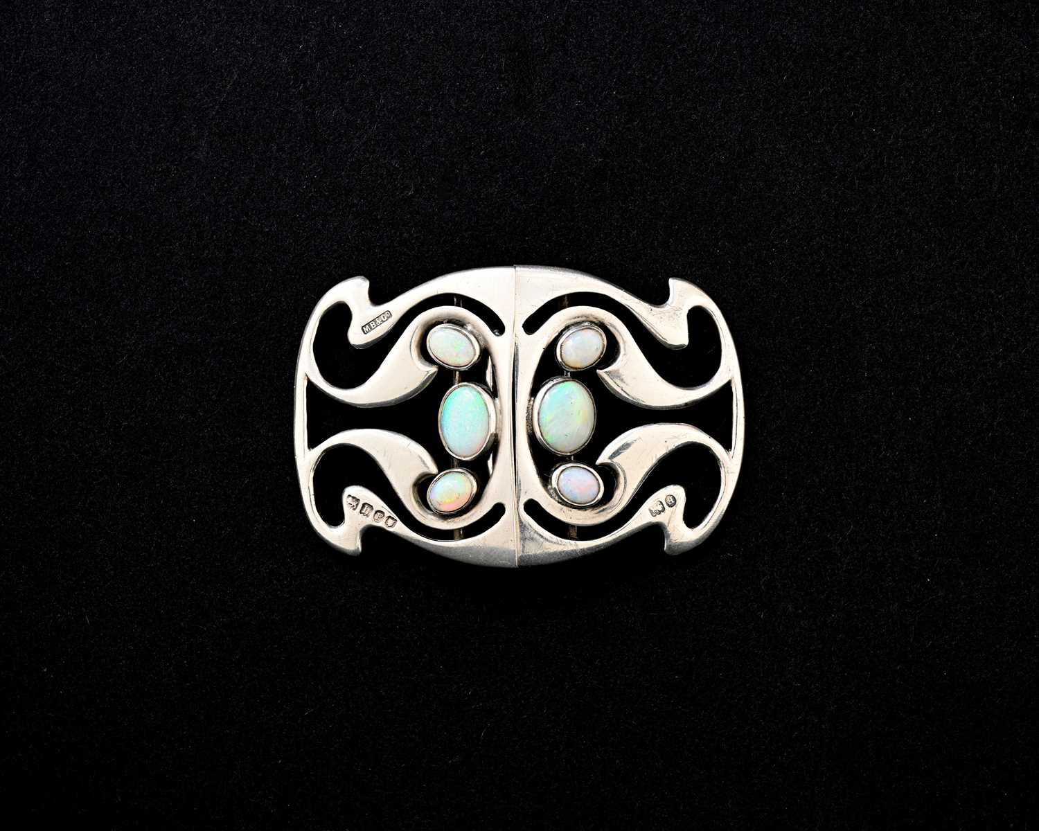 Lot 139 - Murrle Bennett, an Arts and Crafts silver and...