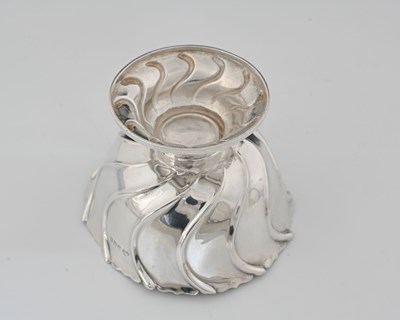 Lot 105 - An Edwardian silver bowl, the exterior with...