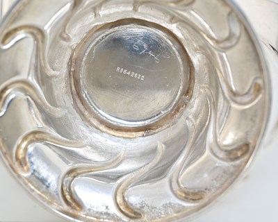 Lot 105 - An Edwardian silver bowl, the exterior with...