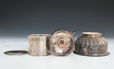 Lot 17 - A Victorian silver fluted bowl, Harrison...