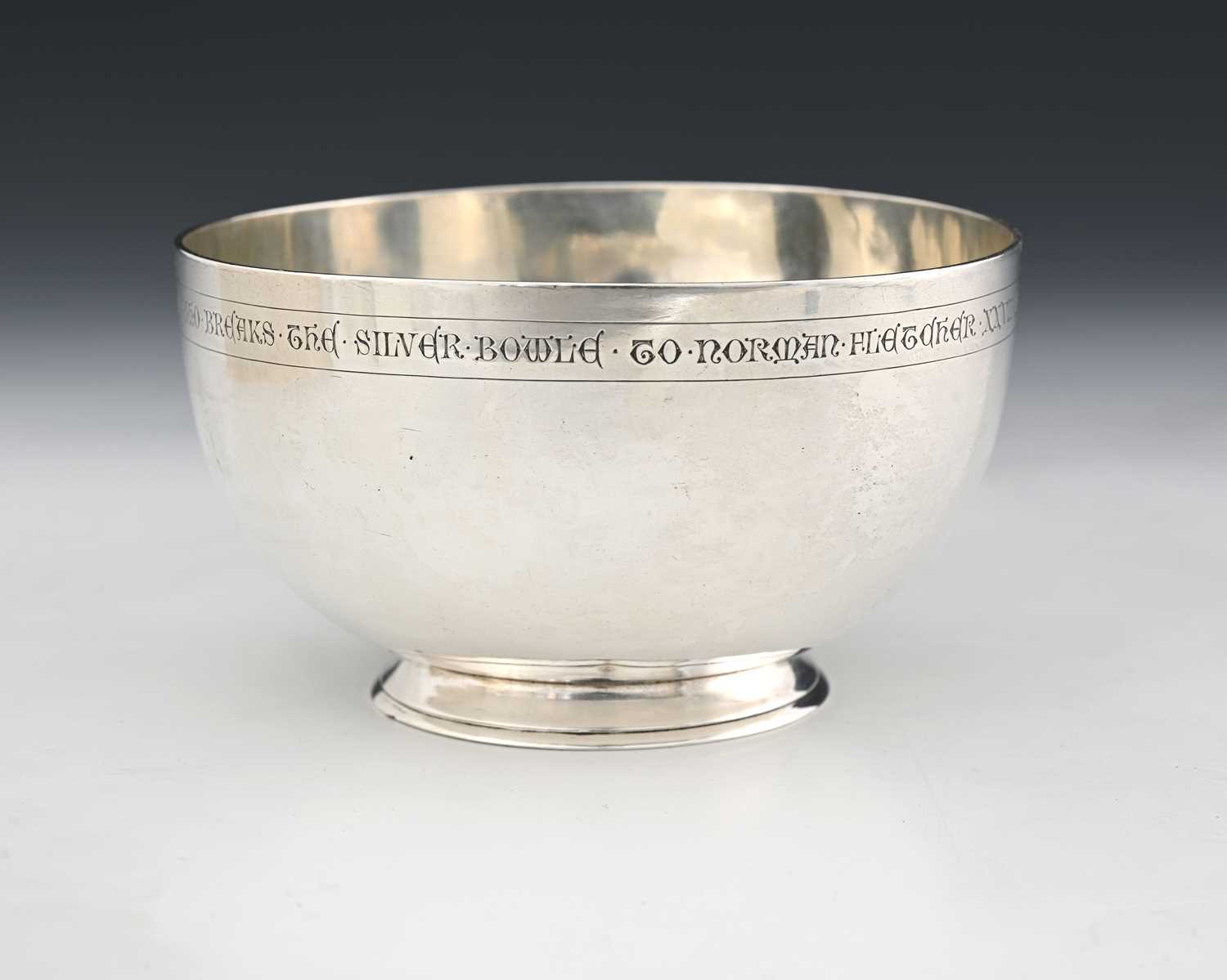 Lot 115 - A Gothic Revival silver bowl, Frederick...