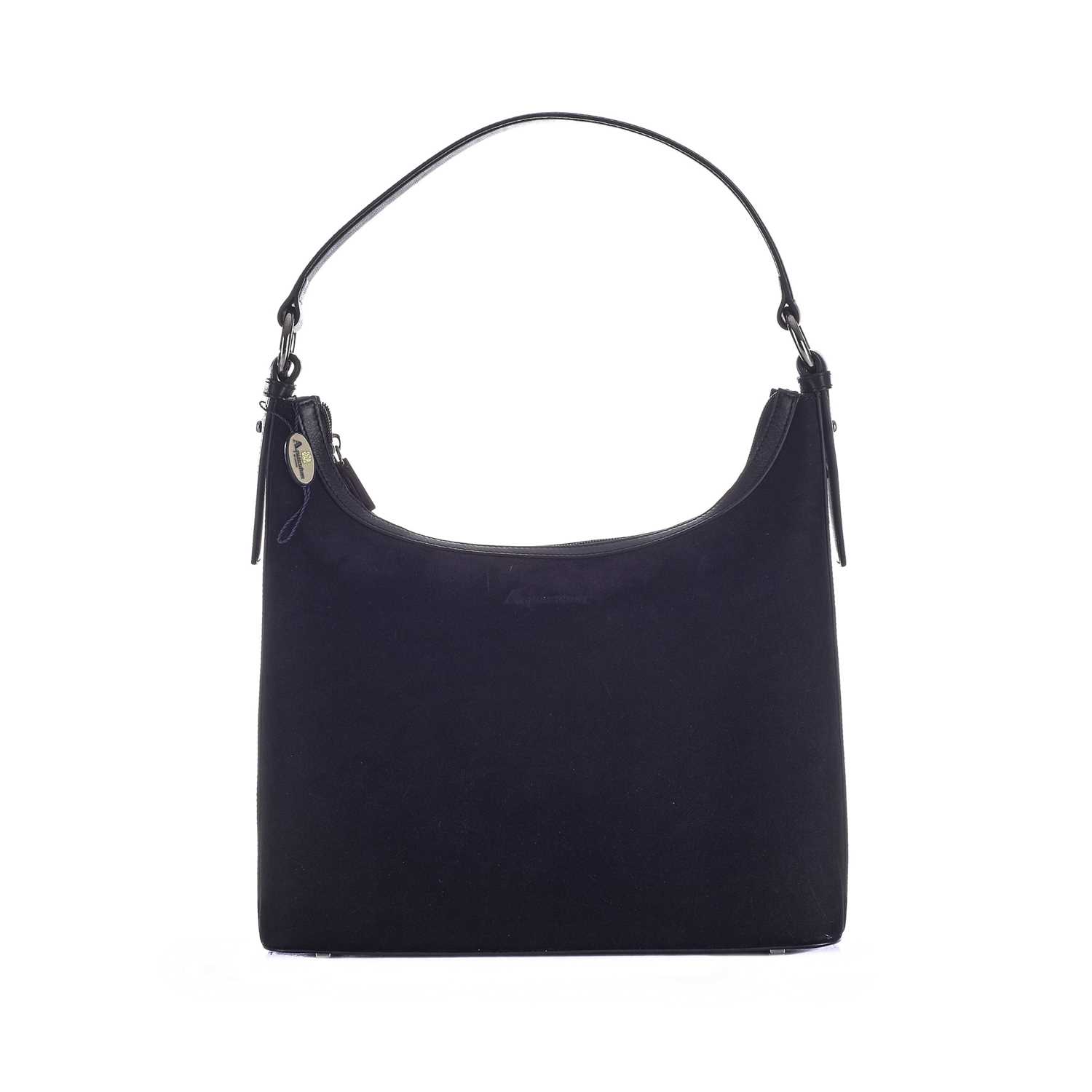 Lot 285 - Aquascutum, a black hobo handbag