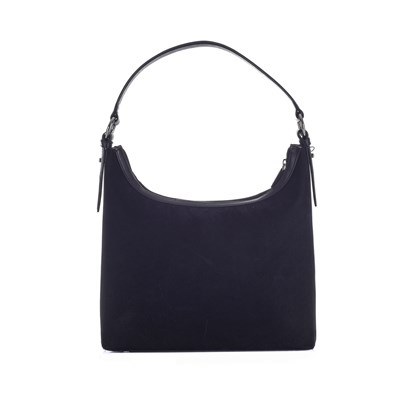 Lot 285 - Aquascutum, a black hobo handbag
