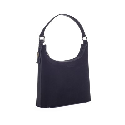 Lot 285 - Aquascutum, a black hobo handbag