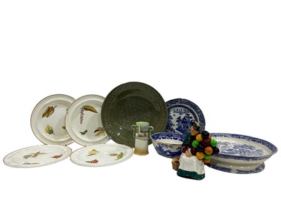 Lot 28 - A collection of ceramics including four...