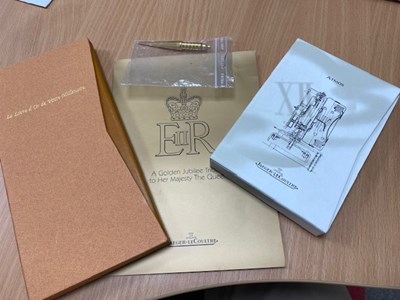 Lot 249 - Jaeger Le Coultre, a limited edition Golden...