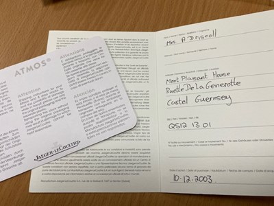 Lot 249 - Jaeger Le Coultre, a limited edition Golden...