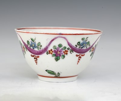 Lot 731 - A Bristol porcelain tea bowl, circa 1760s,...