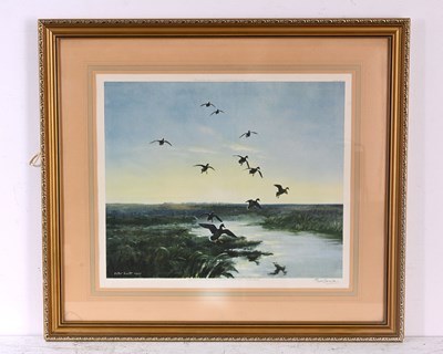 Lot 267 - Peter Scott (British, 1909-1989), Mallards...