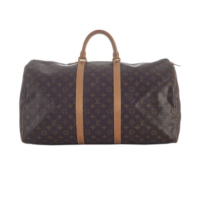 Lot 418 - Louis Vuitton, a monogram Keepall 55 luggage bag