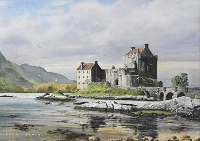 Lot 547 - Alan Ingham (British, 1932-2002), Eilean Donan...