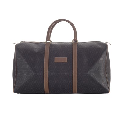 Lot 344 - Christian Dior, a vintage honeycomb Boston 55 travel bag