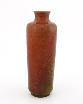 Lot 619 - Ruskin Pottery, a Souffle glazed vase, 1905,...