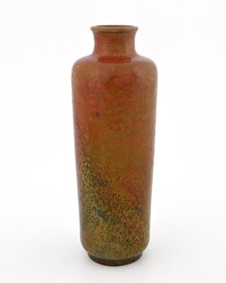 Lot 619 - Ruskin Pottery, a Souffle glazed vase, 1905,...