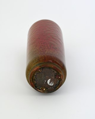 Lot 619 - Ruskin Pottery, a Souffle glazed vase, 1905,...