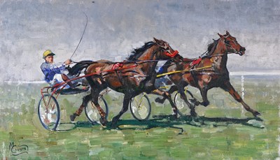 Lot 332 - Malcolm Coward (British, 1948), The Chariot,...