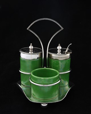 Lot 124 - George Unite for Ruskin Pottery, an Arts and...