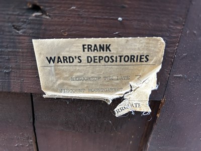 Lot 232 - A George III flame mahogany bow-fronted chest...