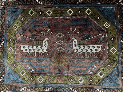 Lot 226 - A Soumakh wall hanging, 20th Century, Caucasus...