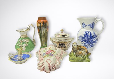 Lot 227 - A collection of English ceramics: a Royal...