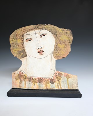 Lot 687 - Christy Keeney (British, 1958), a female head...