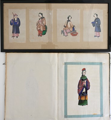 Lot 490 - Chinese School, Qing Dynasty, mid-19th century,...