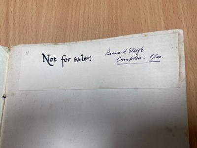 Lot 261 - Sleigh, Bernard, 'An Anciente Mappe of...