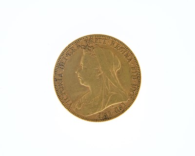 Lot 87 - Victoria, Sovereign, 1898