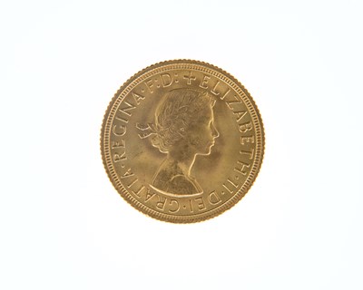 Lot 91 - Elizabeth II, Sovereign, 1963