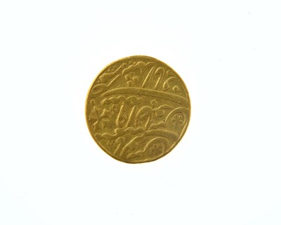 Lot 129 - Mohur Moghul Empire, 1728-1866, gold Shah Alam...