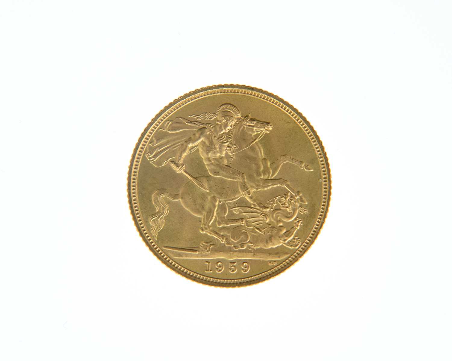 Lot 58 - Elizabeth II, Sovereign, 1959