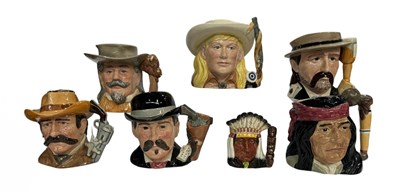 Lot 66 - Doulton Character Jugs: a collection of...