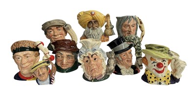 Lot 54 - Doulton Character Jugs: a collection of mostly...