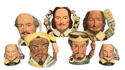 Lot 65 - Doulton Character Jugs: literary interest,...