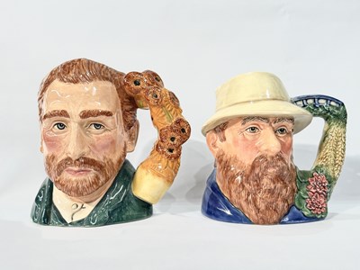 Lot 163 - Doulton Character Jugs: 'Vincent van Gogh'and '...