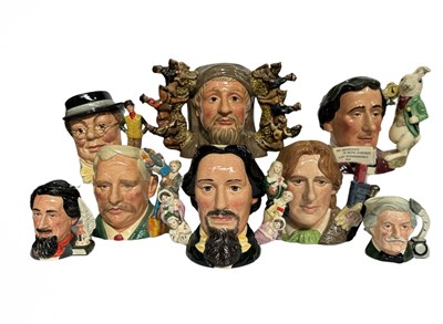 Lot 68 - Doulton Character Jugs: literary interest jugs...