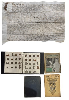 Lot 155 - A mid-17th century Indenture on vellum, copies...