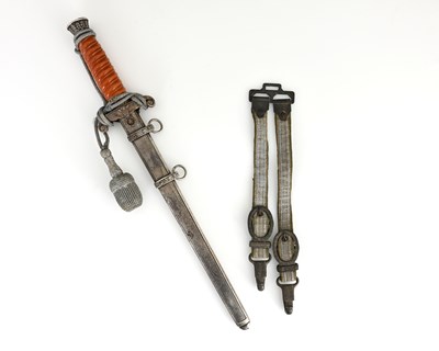 Lot 229 - A WWII German Army officer's dagger with...