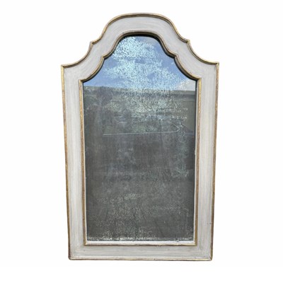 Lot 974 - A large French style grey with gilt portrait...