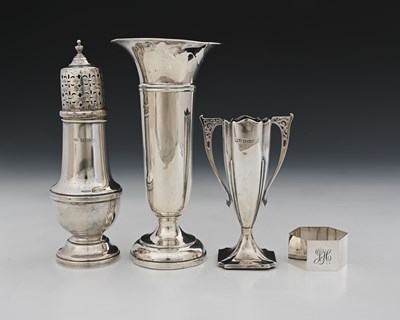 Lot 282 - An Elizabeth II silver caster, B&Co.,...