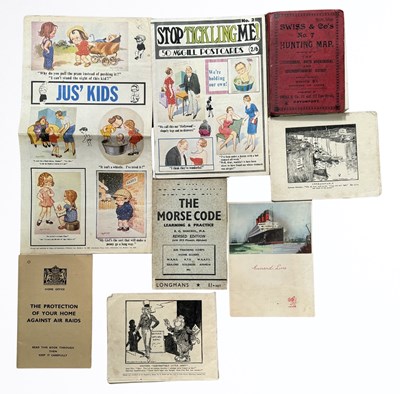 Lot 520 - A collection of mid-20th century cartoons and...