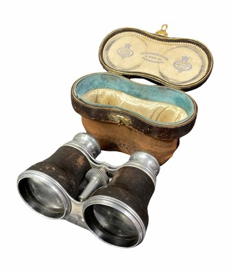 Lot 691 - A pair of Voigtlander & Sohn field glasses in...