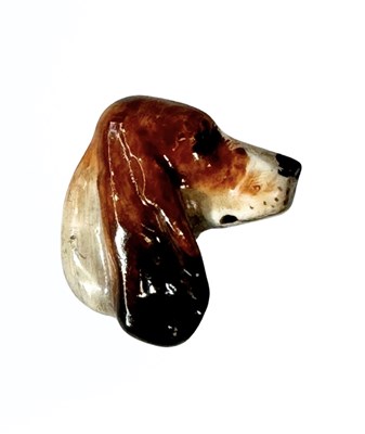 Lot 669 - A Royal Doulton dog brooch modelled as a...