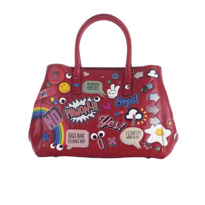 Lot 283 - Anya Hindmarch, an Ebury All Over Sticker handbag