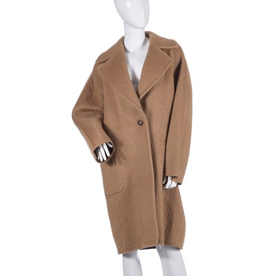 Lot 438 - Max Mara, a knee-length wool camel coat