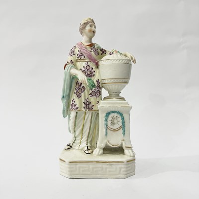 Lot 172 - A Derby figure of Andromache mourning the...