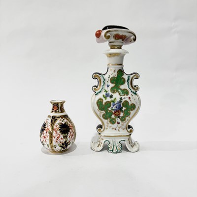 Lot 259 - A Royal Crown Derby porcelain bud vase in the '...