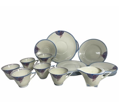 Lot 44 - Royal Doulton: a 1930s Art Deco 'Tango'...