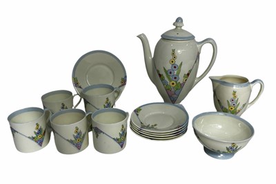 Lot 782 - A Royal Doulton Art Deco 'Leonora' pattern...